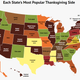 zippia thanksgiving sides map